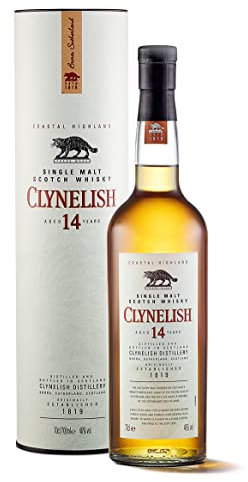Clynelish 14 Jahre | Single Malt Scotch Whisky | mit Geschenkverpackung | handverlesen aus den schottischen Highlands| 46% vol | 700ml Einzelflasche |