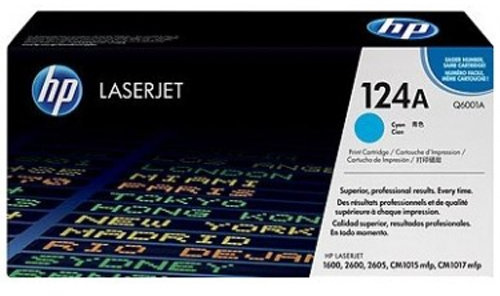 HP Color Laserjet CM 1015 (Q6001A) Original Toner von HP - Blau/Cyan / ca. 2.000 Seiten