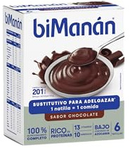 Bimanán Sustitutive Praline Custard 5 Units
