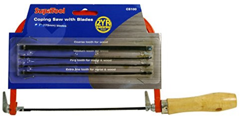 SupaTool Coping Saw with Blades