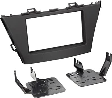 Radioblende für Toyota Prius+ (XW3), (XW4) ab Bj. 06/2012, 2-DIN, schwarz
