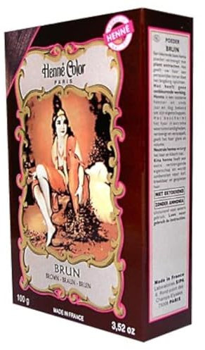 Henne Color Henna Powder Brown 100g (PACK OF 3)