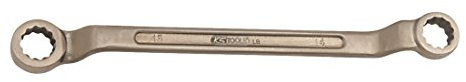 KS Tools 963.7411 BRONZEplus Doppel-Ringschlüssel gekröpft 24x30 mm