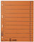 LEITZ Trennblatt A4 orange Überbreit 1658-00-45