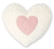 Efie Kirschkern-Wärmekissen Herz rosa – Bio Baby Wärmekissen aus Baumwolle (kbA), handgemacht in Deutschland, natürliche Wärme bei Bauchweh & Einschlafhilfe