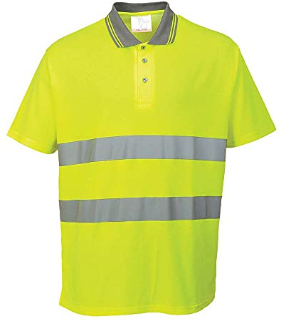 Portwest Men's Short Sleeve Cotton Polo Shirt