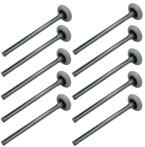 (10) New Garage 5,1 cm Nylon Rollen W/CAP 17,8 cm Stem 13 Kugellager Heavy Duty von die ROP Shop