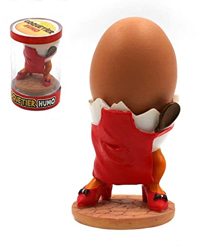 Coquetier humoristique - Pieds de Poule
