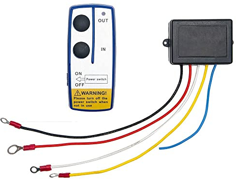 MASO Kit de télécommande de treuil sans fil 12 V universel pour voiture et camion