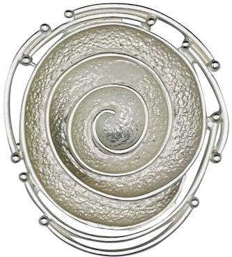 HaJuNa Magnetbrosche Perlenschnecke