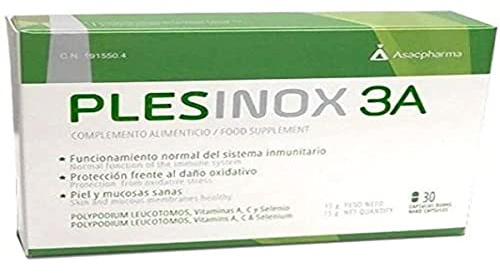 PARA2 Plesinox 3A 30 Cap - Unisex-Erwachsene - Kunststoff - Mittel - Vibrieren - 1 Stück - Nylon - Einfarbig - Wiederverwendbar - Tragbar - Manuell - 1 Einstellung - Zahnbürste