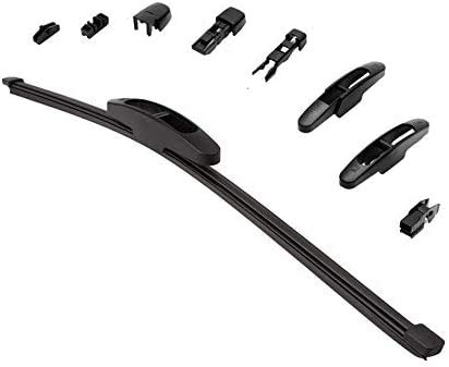 280mm Rear Heckwischer Heckwischerblatt Heckscheibenwischer Heck Heckscheibe Scheibenwischer für Heckscheibe mit Modulares ADAPTER-System FB-1010 - INION