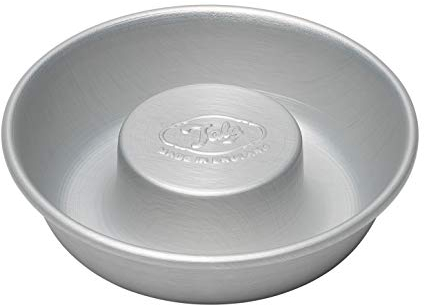 Tala Performance Silver Anodised 10cm / 4 Mini Savarin, Robust Aluminium, Made in England, Superior Even Heat Distribution, Easy Release, Fridge and Freezer Safe