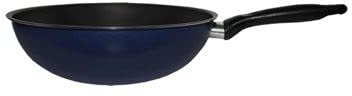 Padella Wok Saltapasta Antiaderente in Alluminio Promo Piu' 28 cm