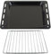 SPARES2GO Bandeja para hornear + estante extensible compatible con horno Candy
