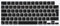Se7enline Compatible with 2021-2024 MacBook Pro 14 & 16 inch & MacBook Air 13.6 & 15.3 inch Keyboard Cover(EU Layout) for A2442/A2779/A2918/A2992/A2991/A2780/A2485/A2681/A3113 /A2941/A3114,Black