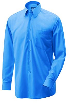 EXNER Oberhemd Langarm Fb. royal Blue Gr. 43/44