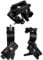 soonfire N9 Clip para Bicicleta Ligero Bicicleta LED Linterna luz Delantera Soporte Soporte Clip for FD39 / FD38S - 3PCS
