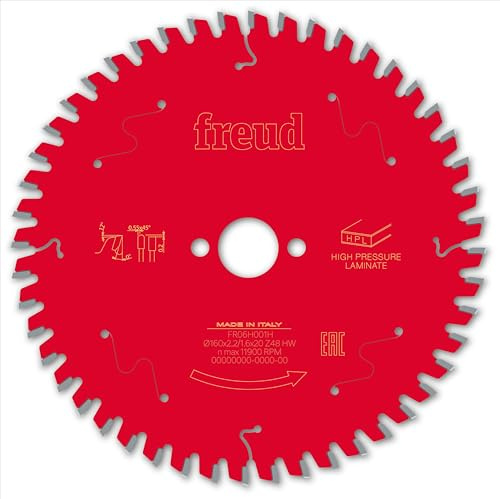 Lame pour scie circulaire portative filaire/sans fil FREUD - Ø160 2,2/1,6 AL20 Z48 TP 0° - F03FS09865 -FR06H001H
