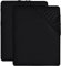 Utopia Bedding - 2er Set Spannbettlaken 90x200cm - Schwarz - Gebürstete Mikrofaser Spannbetttuch - 35 cm Tiefe Tasche