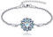 ONEFINITY AA Nüchternheit Armband Sterling Silber Anonyme Alkoholiker Erholung Symbol Armband Lotus Schmuck Geschenke für Damen (lotus 2)