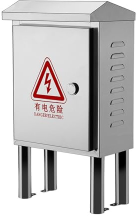 An Der Wand Befestigte Elektrische Anschlussdose Für Den Außenbereich,verteilerschutzbox Aus Edelstahl 304 Schaltkasten，wasserdichter Und Staubdichter Schaltschrankkasten mit Montageplatten