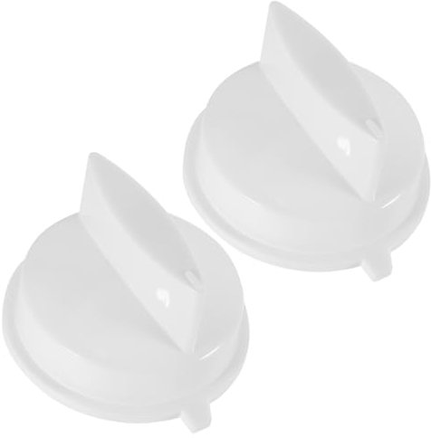 WATIIFUFU Set Di Manopole Per Timer Per Forno A Microonde 2 Manopole Di Ricambio in Plastica Per Un Facile Controllo Della Cottura Regolazione Del Timer