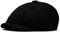 HIQIU Kord Schirmmütze Herren Newsboy Cap Baskenmütze,8-Panel Herren Schiebermütze Maler Hut Schiebermütze Barett Cap für Frühling Herbst (DE/NL/SE/PL, Alphanumerisch, Einheitsgröße, M, Schwarz)