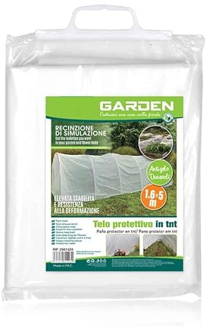 A2ZWORLD Bâche anti-gel pour plantes et protection contre le gel hivernal, film anti-gel en PE, largeur 160 cm, longueur de 500 cm