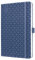 SIGEL J6101 Wochenkalender 2026 A5 blau, Hardcover, Gummiband, Stiftschlaufe, Einstecktasche, 174 Seiten, vegan, Buchkalender, Terminplaner Taschenkalender Jolie