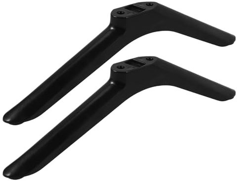 Warmhm TV Stand Legs Tabletop TV Stand Mount Leg With Screws Replacement Feet for Living Room Bedroom