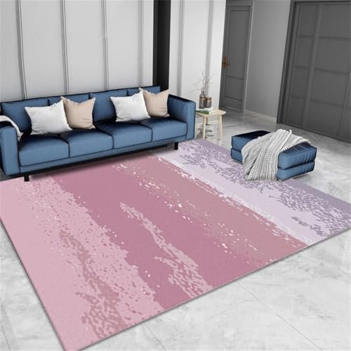 RUGMRZ Bodenschutzmatte Teppich 80X120Cm Draußen 12 Pink Für Kinderzimmer Wohnen Deko Wohnzimmer Modernes Und Minimalistisches Sofa Schlafzimmer