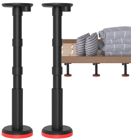 Genérico Gato Elevador para Muebles | 2X Barras De Soporte Ajustables - Soporte para Fregadero Empotrado Y Barra Elevadora para Muebles De Cocina Y Baño