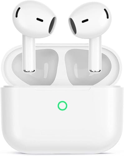 Cuffie Bluetooth, Auricolari Bluetooth 5.3 Wireless In Ear Cuffiette, 50 Ore Stereo HiFi con 4 ENC Mic Cancellazione Rumore, IP7 Impermeabili Sport Senza Fili Auricolare per iPhone Galaxy Android