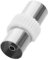 KICHOUSE Adattatore Coassiale - per Antenna Tv Compatibile Sintonizzatori Tv Facile Installazione e Trasmissione Stabile