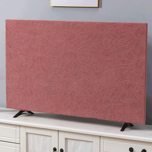 Elastic Dust Proof Screen Protector,Dust Cover Tv Case,Indoor Protection Screen Tv Cover,Sun Protection,Washable,Soft,For Bedroom Living Room Home Decoration