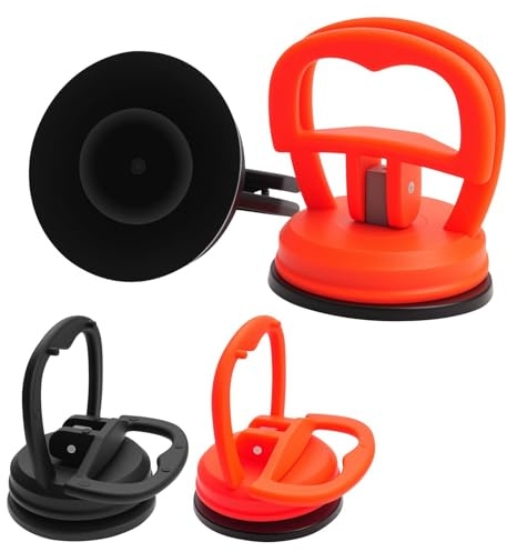 Car Dent Puller Kit, 4 PcsDent Puller Suction Cups, Heavy Duty Suction Cups, Car Dent Removal Kit, Glass Suckers Lifters Heavy Duty Tools for Cars Repair, Furniture, Tiles, Windows