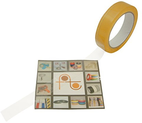 JVCC CELLO-1 Cellophan-Dichtungsband: 1 in. x 72 yds. (klar)