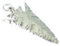 Pfeilspitze 2D LARGE Sterling Silber Charm-Anhänger .925 x 1 Pfeilspitzen