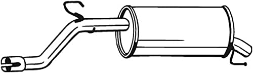 Bosal 185-189 Endschalldämpfer