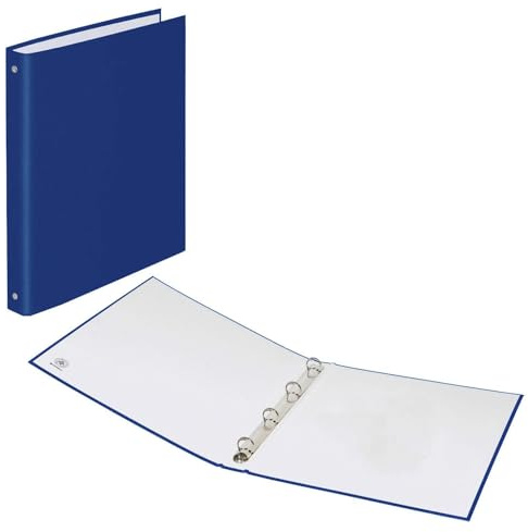 DONAU Ringmappe blau mit 4-Ring-O-Mechanik