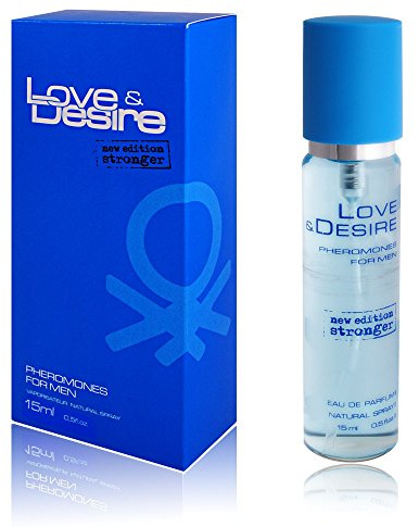 Love & Desire 15 ml Pheromon, Duft der Anziehungskraft, Duft für Männer, effektiv
