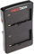 HEDBOX HBP-NPF - V-Mount Battery Adapter Converter Plate uses 2x NP-F type batteries to make 14V V-Lock Battery