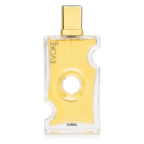 Ajmal Evoke Eau de Parfum für Damen, 75 ml | Langanhaltender, pfeffrig-pudriger Vanilleduft – Hergestellt in Dubai