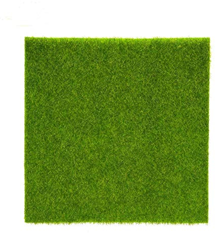 Yosoo Künstliche Gras Mat Plastic Rasen Grass Indoor Outdoor Grün Synthetische Rasen Micro Landschaft Ornament Home Decoration (Abmessung : 15cm X 15cm)