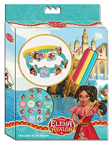 Disney Elena ávalor – Set 3 Armbänder und Charms 18, (Kids wdea006)