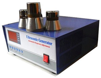 CGOLDENWALL Generador ultrasónico de alta frecuencia 1200W Generador de limpieza ultrasónica de frecuencia dual Frecuencia y potencia Ajustable Doble Show CE y certificación de FCC (50khz)