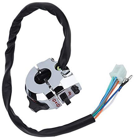 Interrupteur de fonction - Fonction de moto Interrupteur de clignotant Interrupteur de clignotant for guidon de 22 mm