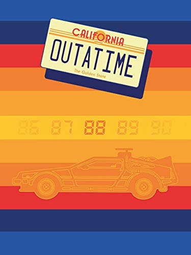 Retour Vers Le Futur - Toile imprimée 30 x 40 cm (Retro)