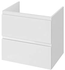 VBChome Moduo Unterschrank 50cm weiß Slim 49,4 cm x 34,5 cm x 62 cm ohne Waschbecken